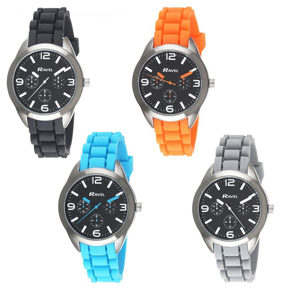 Ravel Boys Analogue Silicon Strap Sports Watch R1803