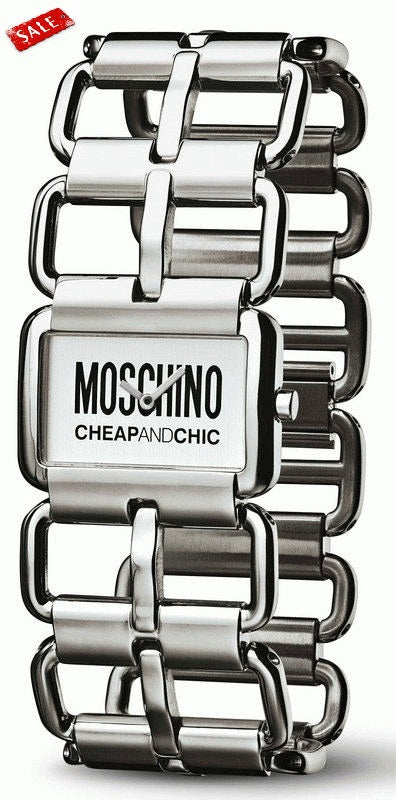 MOSCHINO SLV DIAL AND