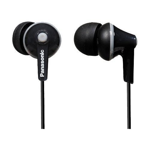 Panasonic RP-HJE125E- K Earphones - Black