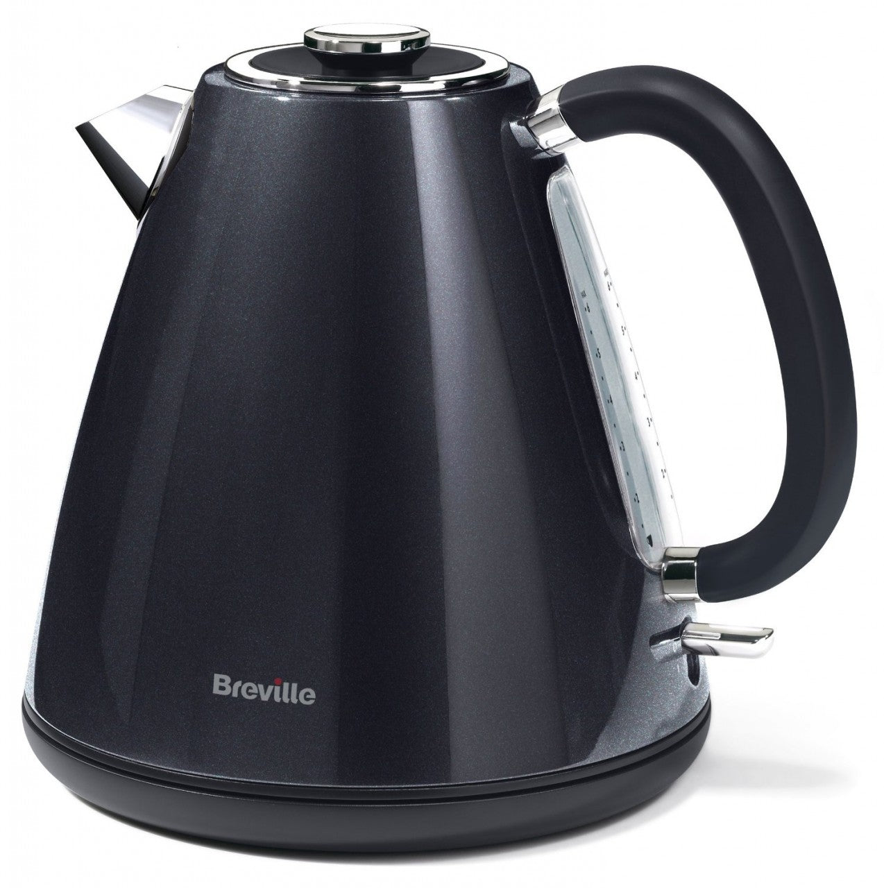 Breville VKJ783 Aurora Stainless Steel Kettle, Twilight Black (Refurbished)