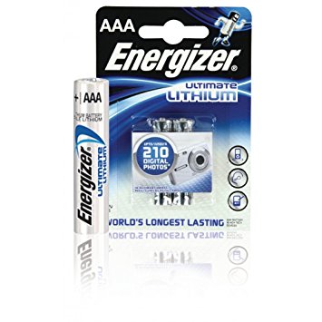Energizer L92 AAA Lithium Battery pk of 2