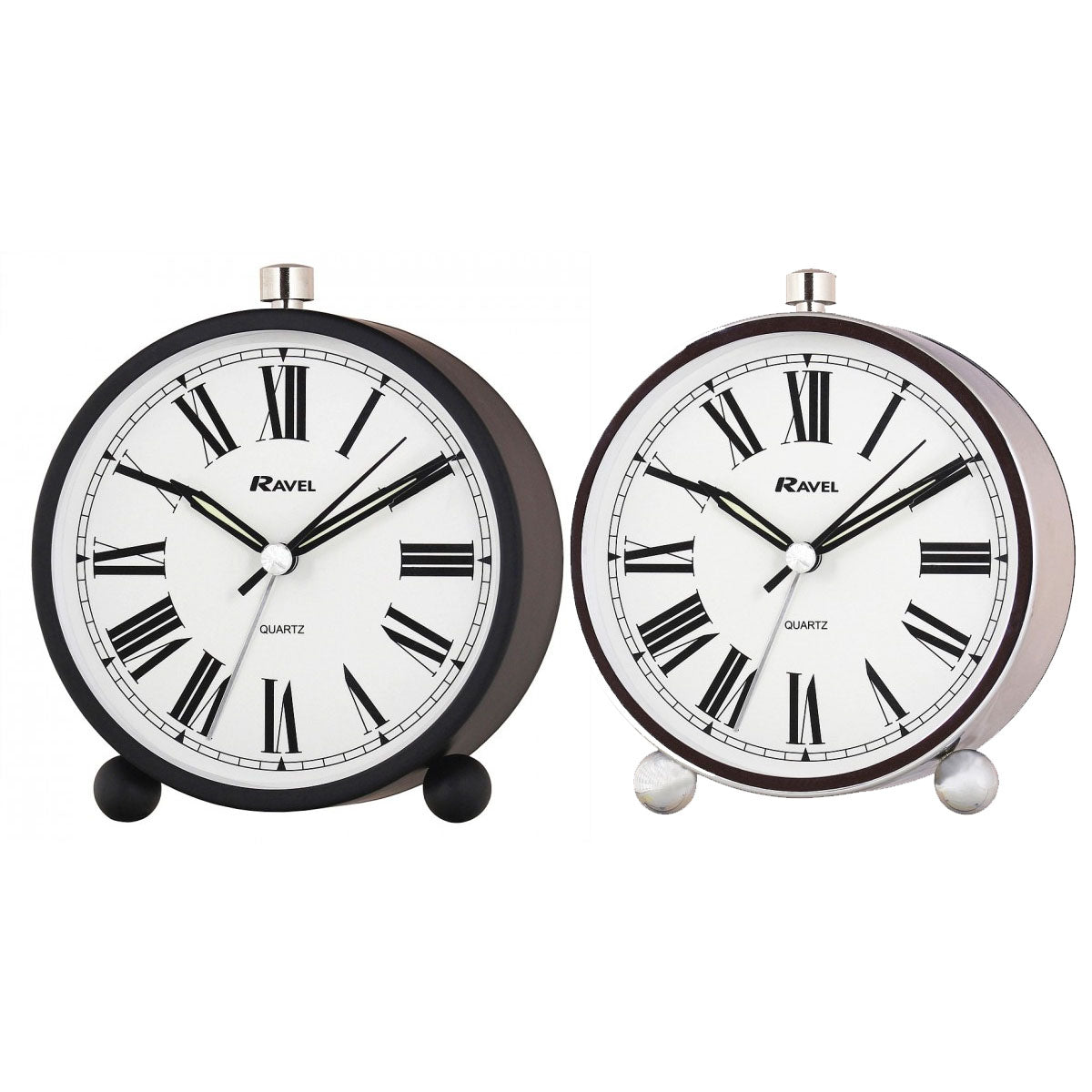 Ravel Contemporary Quartz Alarm Clock RC014