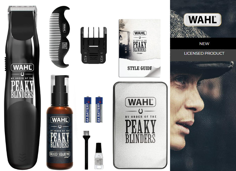 Wahl and Peaky Blinders Clipper & Beard Trimmer Gift Set- 9906-821