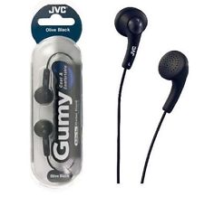 JVC Gumy Stereo headphones HA-F160-G