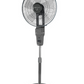 Bionaire Energy Saving Oscillating Pedestal Fan 40cm- Grey