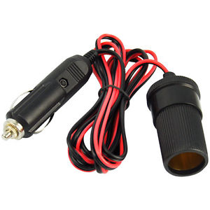 Cigar Lighter DC Extension Lead