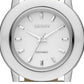 Dkny Ladies Ceramic Leather Strap Watch NY8638 *Needs Battery*