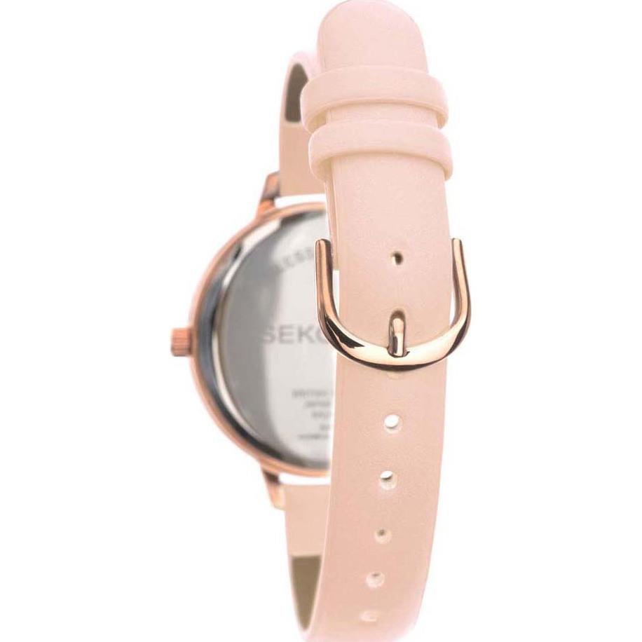 Sekonda Ladies Pink Bling Leather Watch 2651