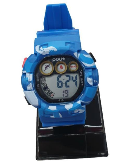Polit Army Children Boys Sports Digital Waterproof Small Face assorted stlyes and colours varied watch