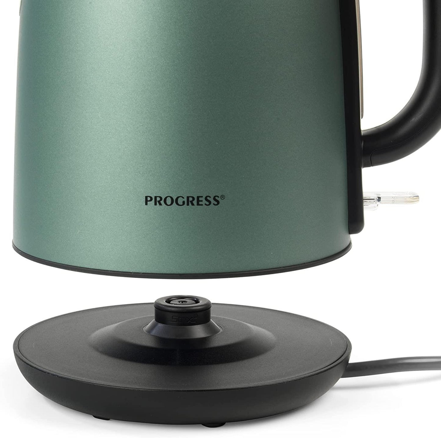 Progress Shimmer Kettle 1.7 Litres, 3000 W | Rapid Boil | Strix Controlled |Boil-Dry Sensor | Auto Shut-Off | Swivel Base - Green