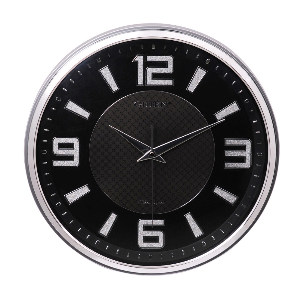 Guten Wall Clock Black