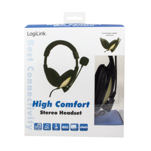 LogiLink® Stereo Headset with High Comfort