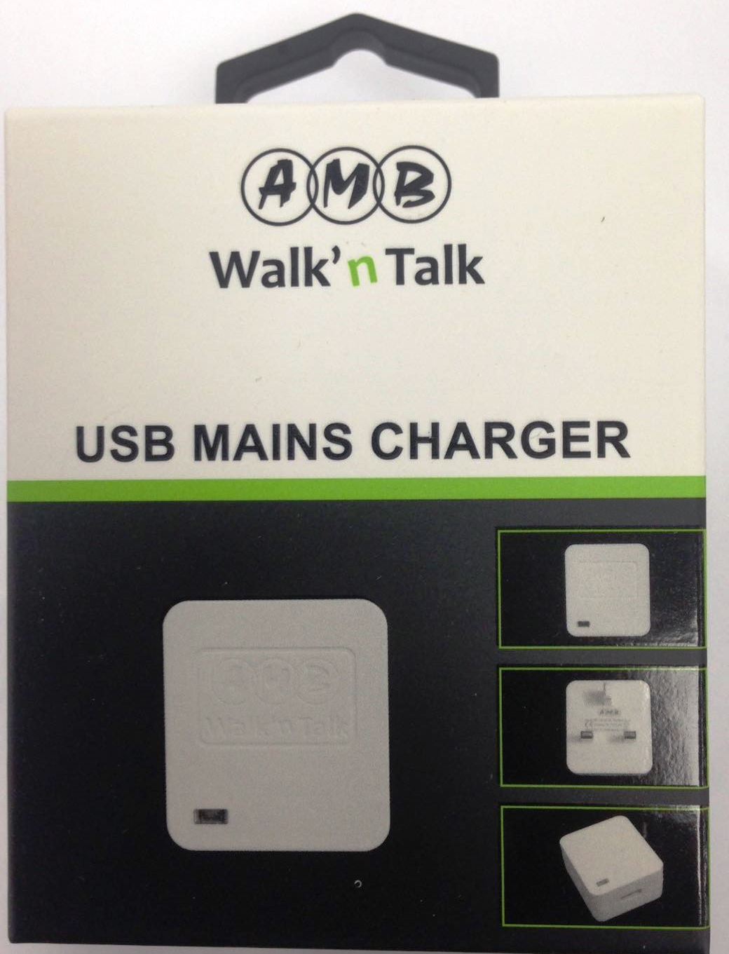 USB Mains USB Charger 1Amp