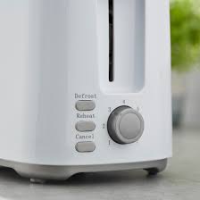 Tower 2 Slice Toaster White PT20055WHT