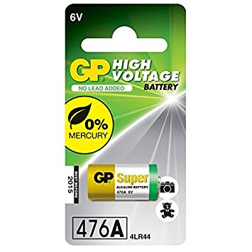GP 476A/4LR44 Alkaline Battery