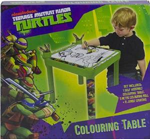 Teenage Mutant Ninja Turtles - Colouring Table TMT-S13-4064