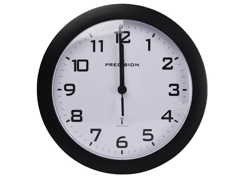 PRECISION Radio Controlled Analogue Wall Clock PREC0061