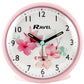 Ravel Table Desk Round Flower Design Alarm Clock RC016