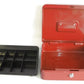 DSL 8" Red Metal Cash Box Supplied with 2 Keys-1764