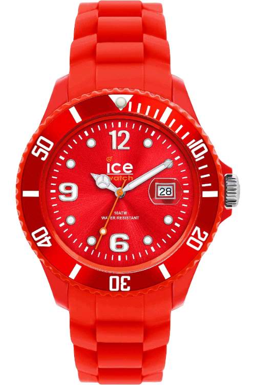 ice-Forever Ice Watch Unisex Sili 40mm width case Red watch SI.RD.U.S.12