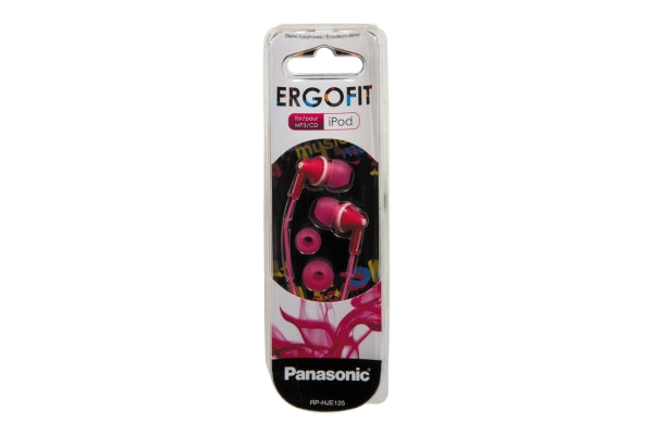 Panasonic Ergofit earphones - pink