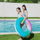 Bestway Inflatable Rainbow Swim Ring Summer Kids Beach Pool Fun Water Float 36" - BW36126