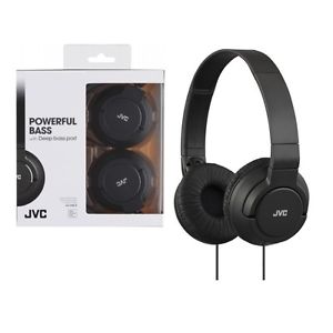 JVC HEADPHONES with Deep Bass HAS-180-B-E