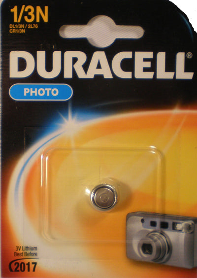 Duracell 1/3N 3v Lithium Battery