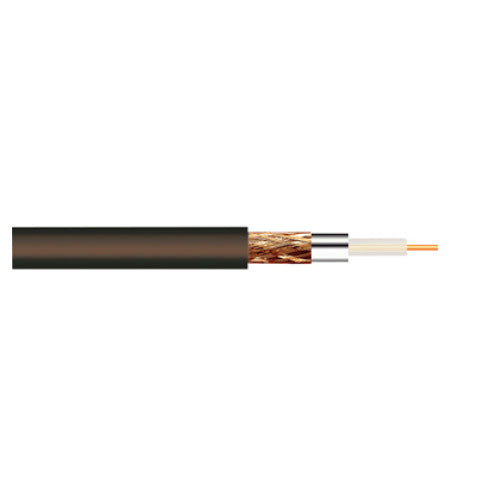 Roll of 100m Brown CO-AX Cable