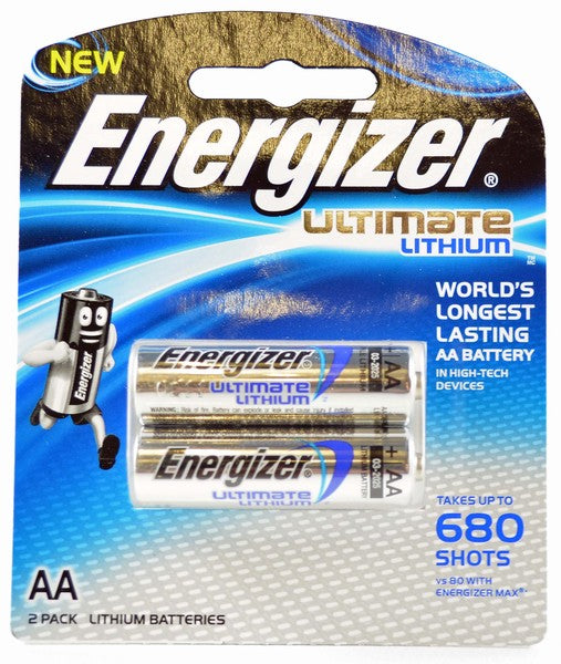 Energizer Lithium AA 2pk L91