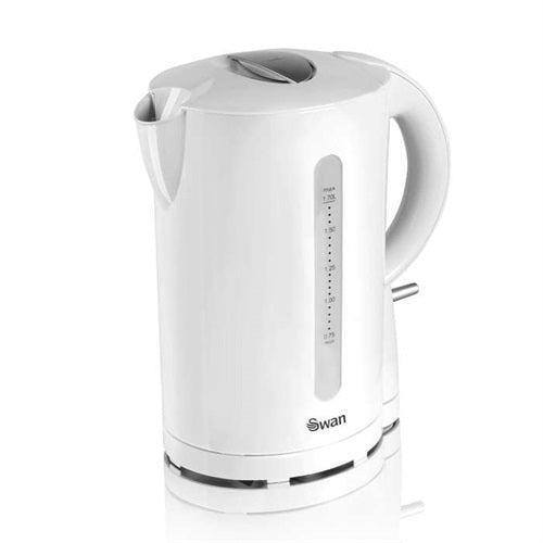 Swan SK18130N Jug Kettle, 1.7 Litre, 2200 Watt, White