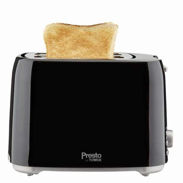 Tower 2 Slice Toaster Black PT20055BLK