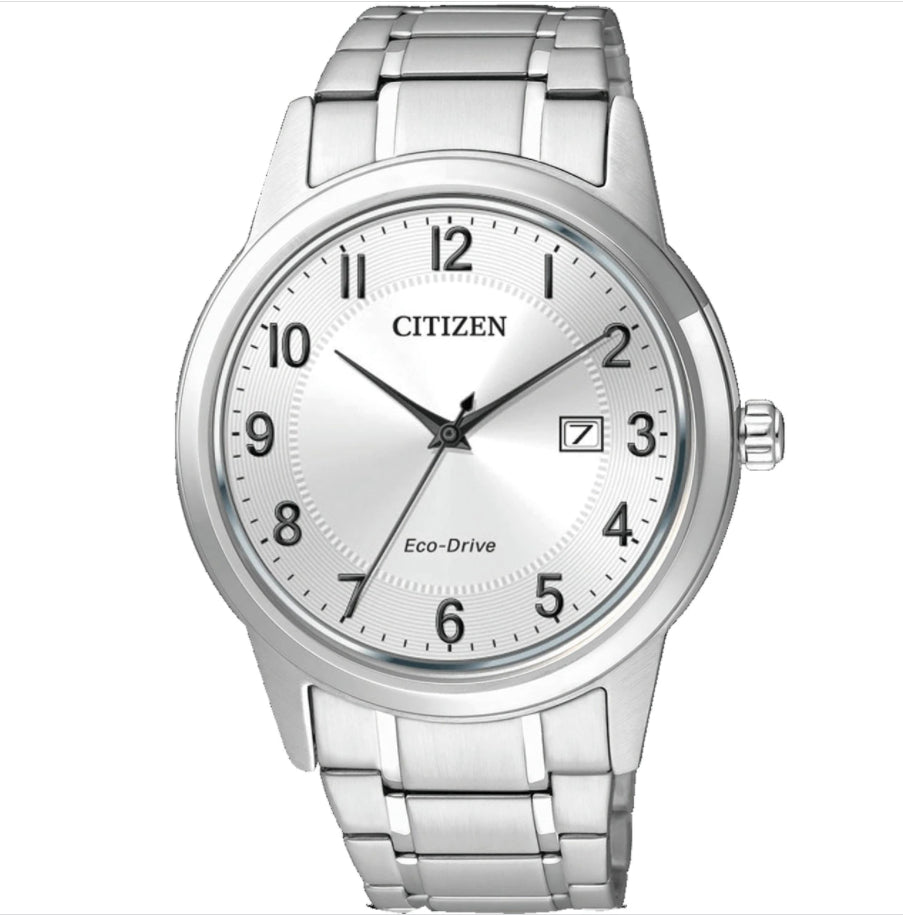 Citizen Men's Eco-Drive Silver Sports Watch AW1231-58B