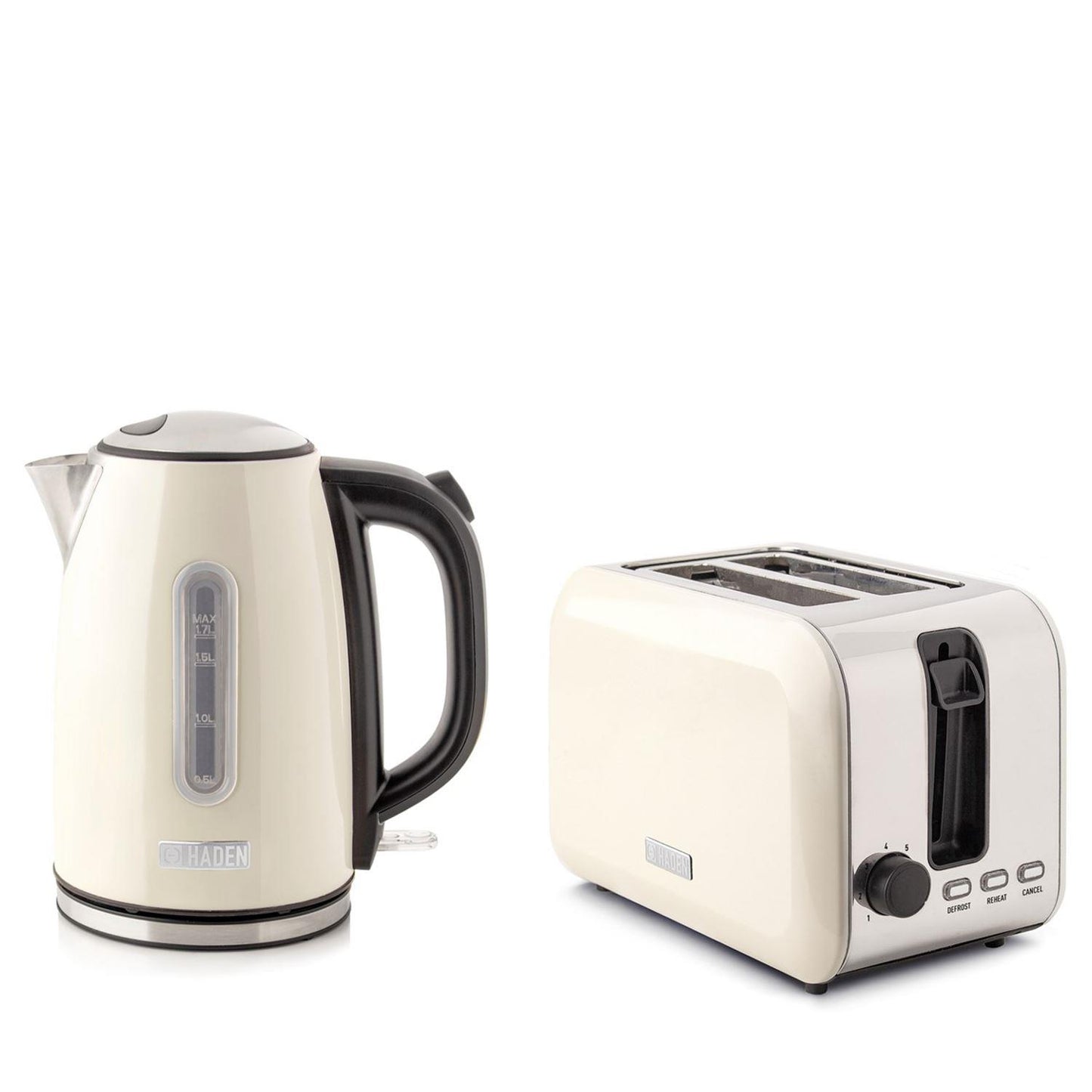 Sabichi Haden Tunbridge Twin 1.7L Kettle & 2 Slice Toaster Set