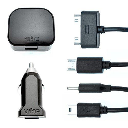 Vibe Universal Mains & Car Phone Charger Set