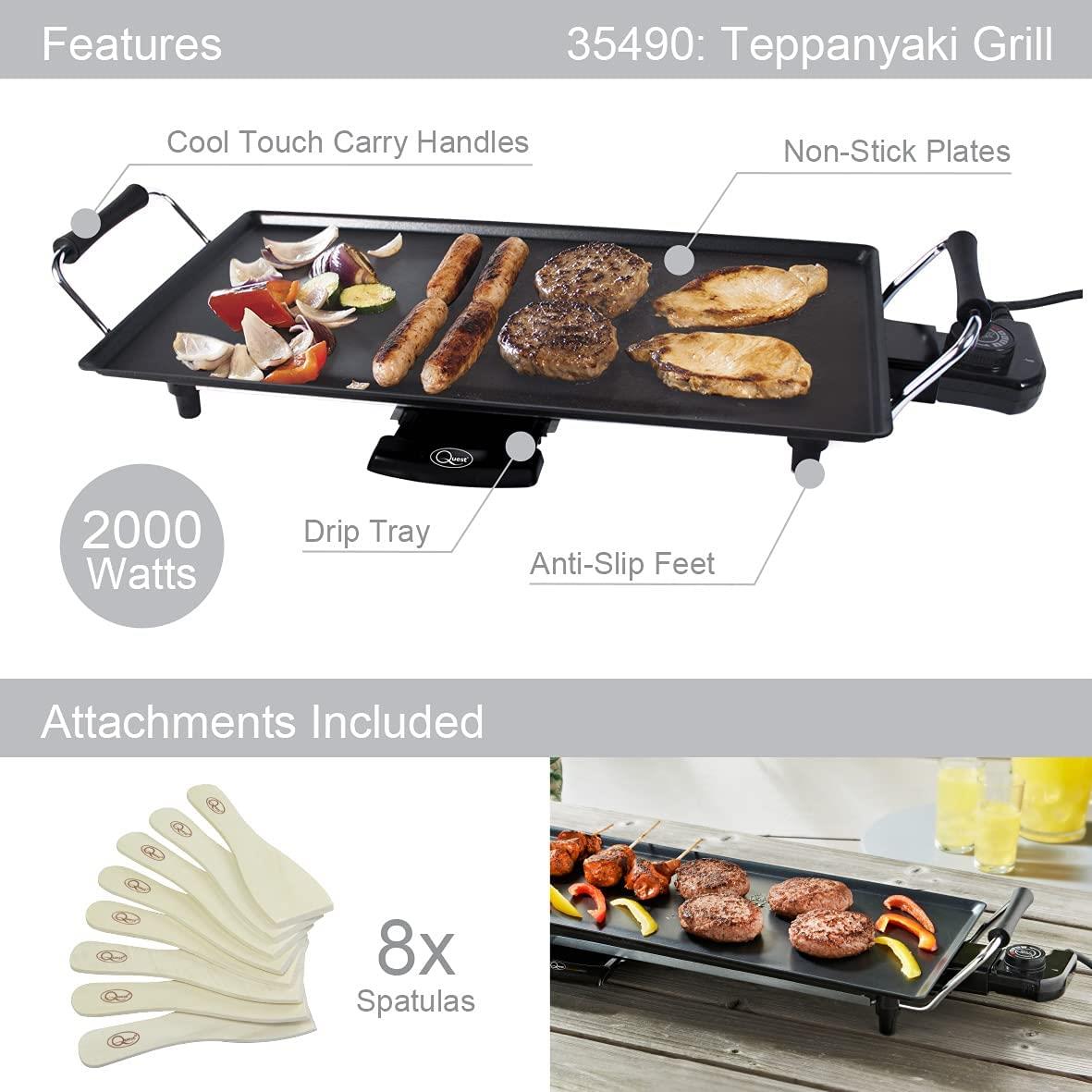 Portable teppanyaki outlet grill