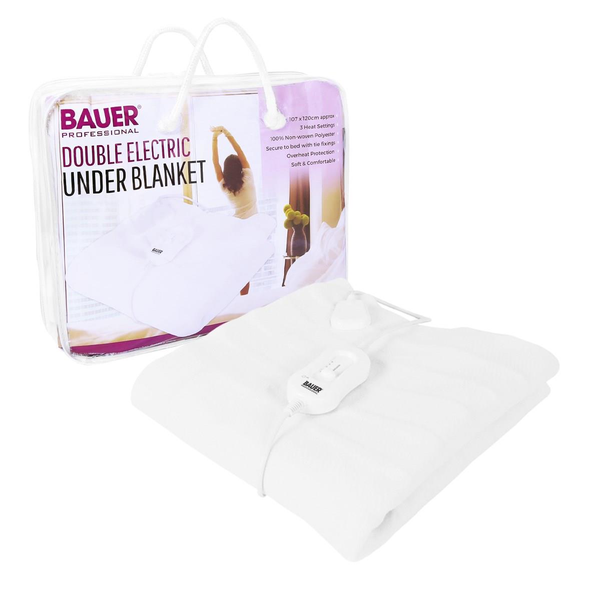 Bauer Electric Under Blanket Double 107x120cm- 39060