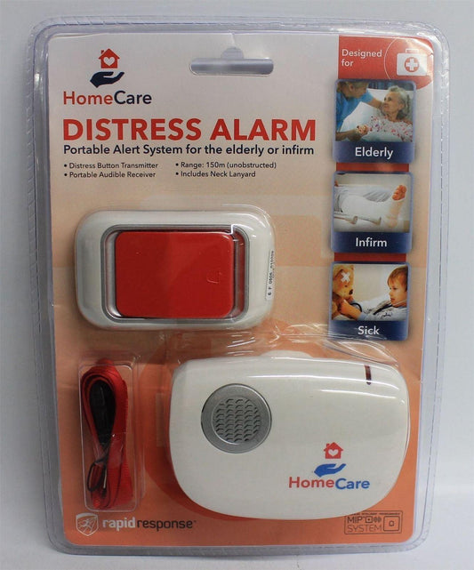 Distress Alarm Portable Alert System for elderly or infirm Range