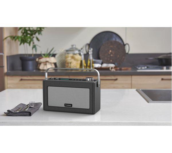 I-BOX Century Wireless Bluetooth Speaker with Amazon Alexa - Charcoal