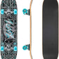 Xootz Kids Complete Beginners Double Kick Trick Skateboard Maple Deck