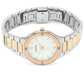 Bulova Ladies Futuro Silver/rose Gold 32mm Stainless Steel Watch 98R274