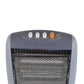 StayWarm 1200w 3 Bar Compact Halogen Heater - Grey
