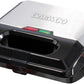 Daewoo 3-in-1 Snack Maker, Sandwich, Waffle & Panini Press- SDA1562