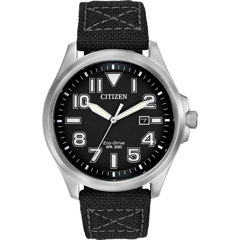 Mens Citizen Eco-drive Sports Stainless Steel Watch AW1410-08E