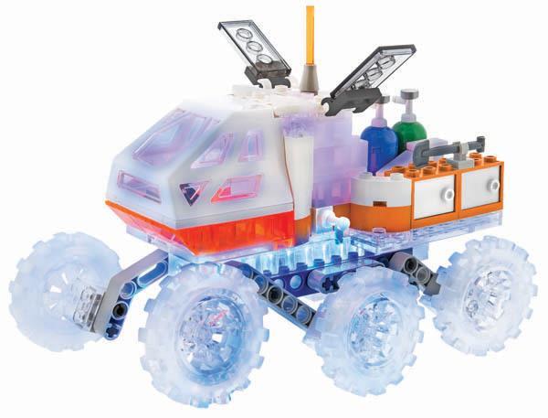 Laser Pegs-Mars Rover