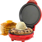 Giles & Posner® EK4215G Compact Mini Snack Maker- Red