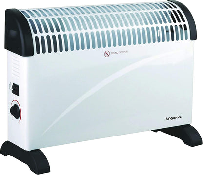 Kingavon Convector Heater, 2000 W, White- BB-CH500