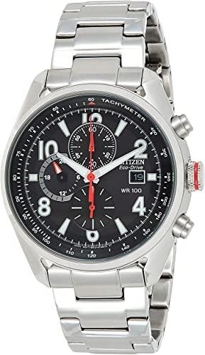 Citizen CA0368-56E Men's Watch Silver 45mm Stainless Steel