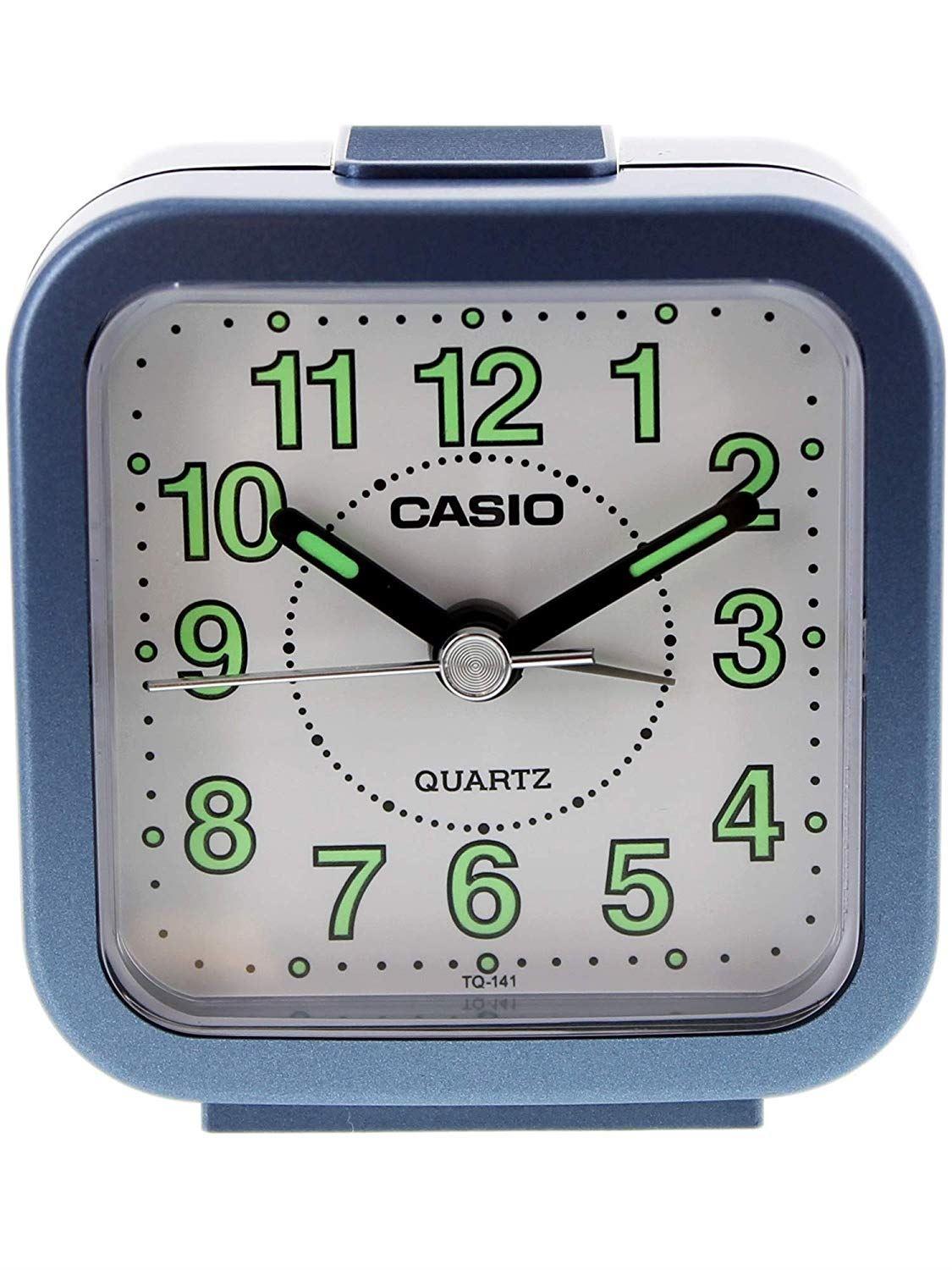 Casio table desk beep Alarm Clock Silver/Black/Blue TQ-141