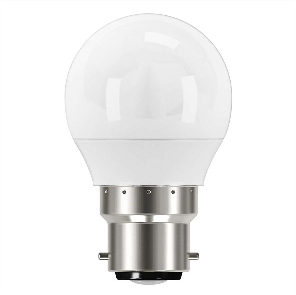 Eveready S13603 LED Golf Bulb 40w B22 (BC) 470lm 4.9W Daylight (Pack of 5)